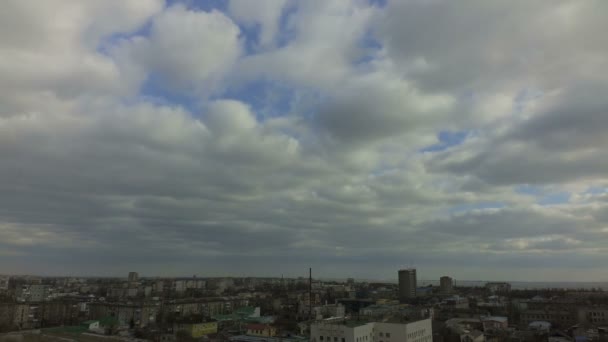 Caducidad Movimiento Las Nubes Movimiento Las Nubes Cielo — Vídeo de stock