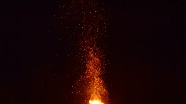 夜与火 — 图库视频影像