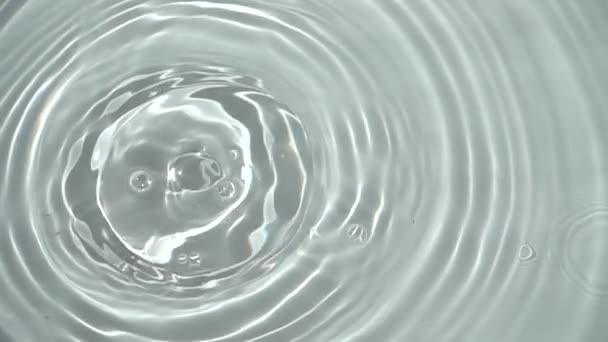 Citroen Valt Het Water Langzame Beweging — Stockvideo