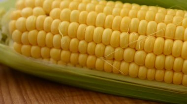 Mısır, makro çekim. Harekette çekim..