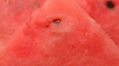 Bir karpuz atışı. Harekette çekim..