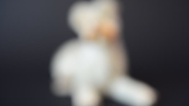Sparatoria Una Statuetta Terrier Sparatoria Una Statuetta — Video Stock