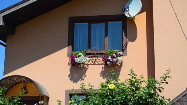 Éléments Architecturaux Maison Tournage Été — Video