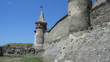 Ukrayna kalesi, antik. Kamenetz-Podolsk Kalesi, Ukrayna.