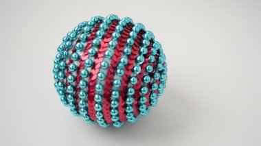 Beyaz arka planda yeni yıl oyuncağı. Beyaz arka planda yeni yıl oyuncağı, izole.