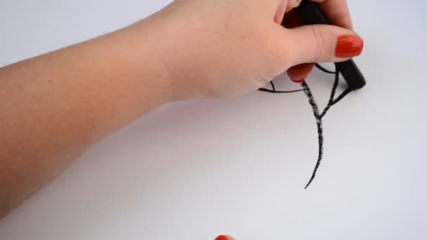 Dessine Des Arbres Dessine Pastel — Video