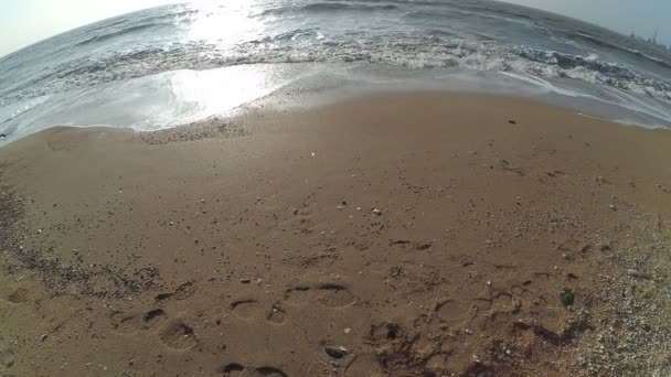 Paisagem Marítima Mar Ondas — Vídeo de Stock