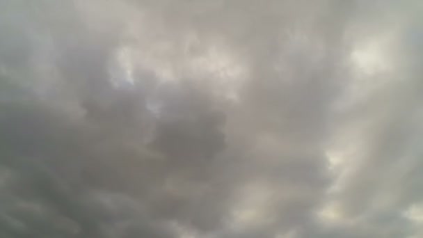 Gökyüzündeki Bulutlar Bulutların Hareketi — Stok video