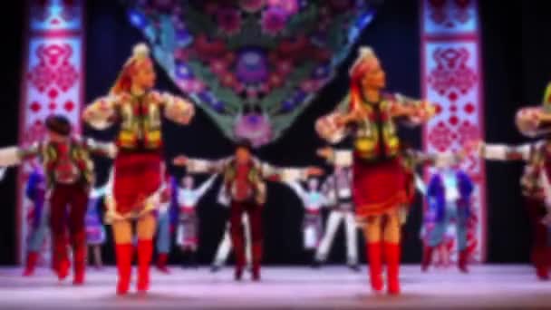 Ukrayna Ulusal Dansları Odaklanamıyorum — Stok video