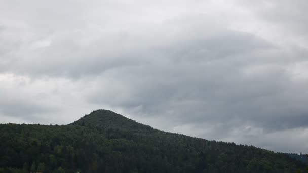 Montanhas Nuvens Paisagem Montesa — Vídeo de Stock