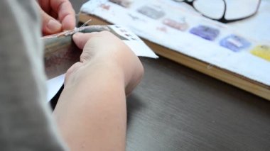 Boncuklarla mastürbasyon. Boncuklarla çalış.