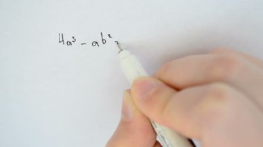 Matematiksel formüller. Formüller yazıyoruz.