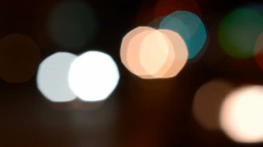 Arkaplan şeklinde taşıma. Şehirde gece farları