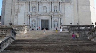 Girona Katedrali. Katalonya. İspanya.