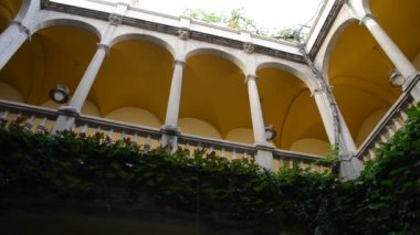 Barselona, Gotik Mahalle. İspanya 'da çekim.