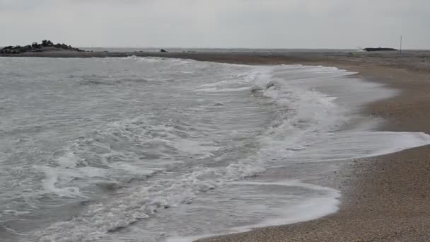 波と風 9月の撮影 — ストック動画