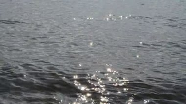 Güneş yolu. Deniz manzarası