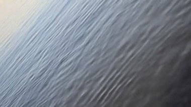 Akşamları çekim. Deniz düzlüğü