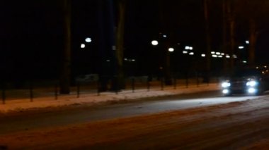 Kar fırtınasından sonra Avrupa 'ya giden yollar