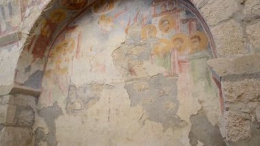 Eski tapınak, Christian. Kutsal Nikolay Chudotvortsa 'nın Demra' daki kilisesi. Türkiye.