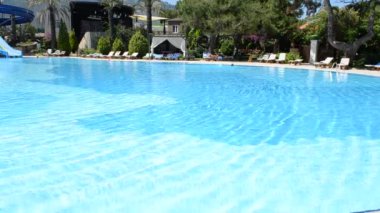 Havuz, otel, eğlence, yaz.