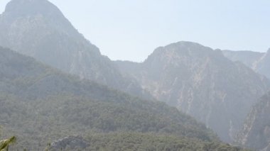 Türk dağları. Güzel bir manzara. 