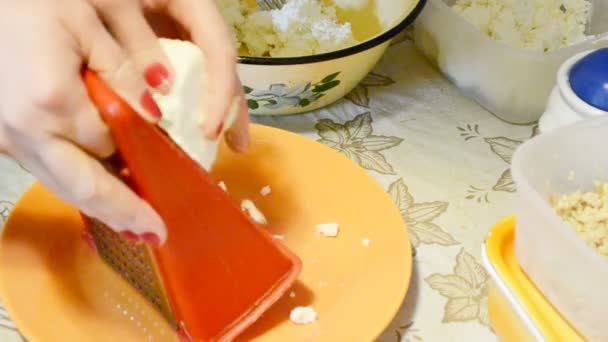 Salade Keuken Koken — Stockvideo