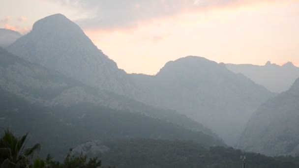 Montanhas Turcas Tiro Verão — Vídeo de Stock