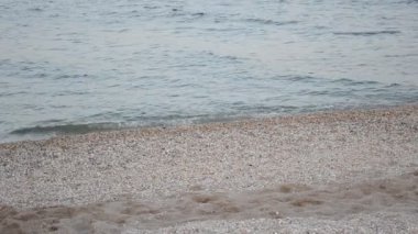 Gökyüzü. Deniz kıyısı çatışması.