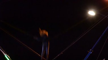 Lunaparkta çekim.