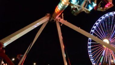 Lunaparkta çekim.