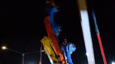 Lunaparkta çekim.