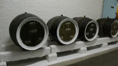 fıçılı şarap mahzeni