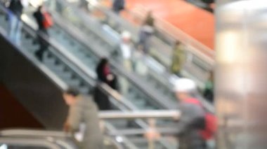 Metro, Madrid. İspanya 'da çekim.