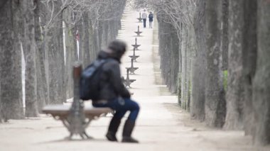 Buen Retiro Parkı. Madrid.