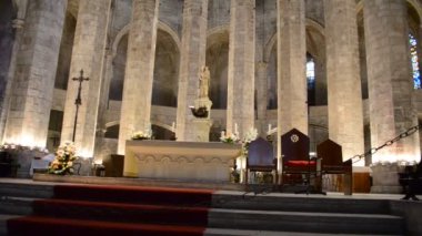 Santa Maria del Mar. Tapınak, Barselona.