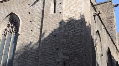 Santa Maria del Mar. Tapınak, Barselona.