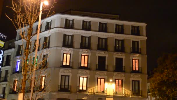 普丽萨 卡拉奥 马德里地区的旅馆 空房间眨眼 — 图库视频影像