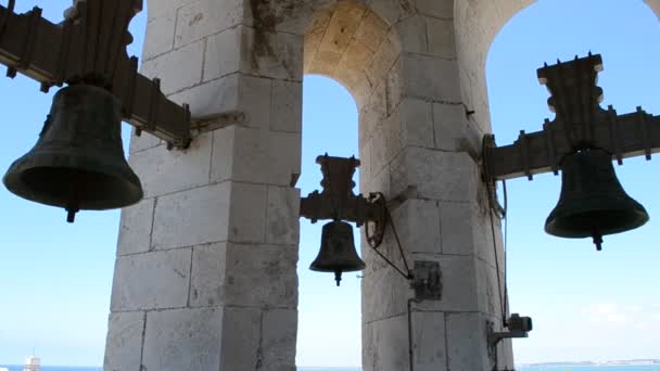 Cadiz Katedrali Endülüs Spanya Tapınağı — Stok video