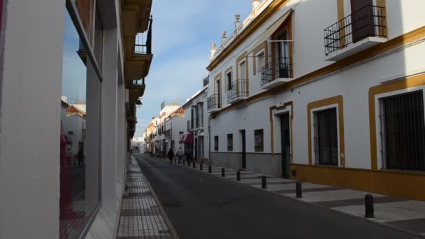 Strade Delle Città Dell Andalusia — Video Stock