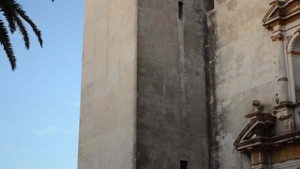 Монастырь Чипиона Город Андалусии Испания Храм — стоковое видео