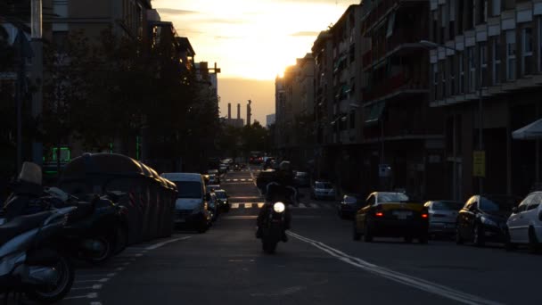 Las Calles Barcelona España — Vídeos de Stock