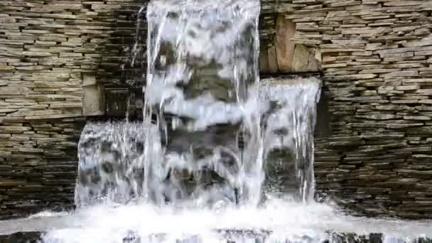 Water Splash Achtergrond Schieten Zomer — Stockvideo