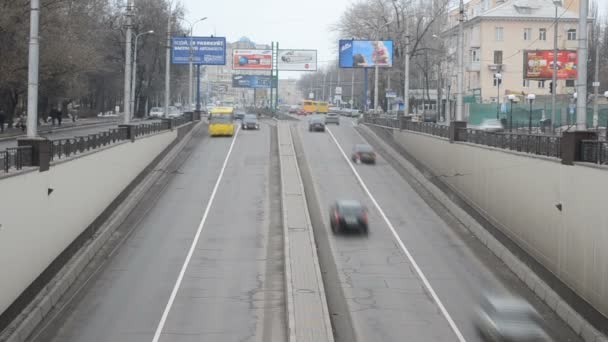 Freundlich Von Der Brücke — Stockvideo