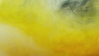 Soyut formlar. Siyah arka planda çekim yapmak. Boyaların karıştırılması.