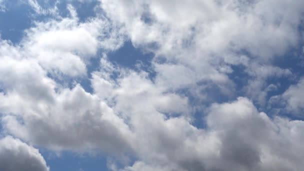 Schießen Von Wolken Den Himmel — Stockvideo