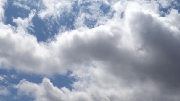 Schießen Von Wolken Den Himmel — Stockvideo