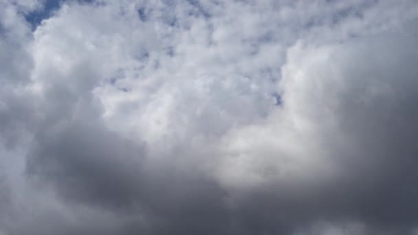 Стрельба Облаков Небе — стоковое видео