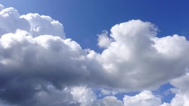 Wolken Himmel Zeitraffer Aufnahmen — Stockvideo