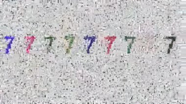 Dijital arka plan. Hareketli bilgisayar animasyonu.